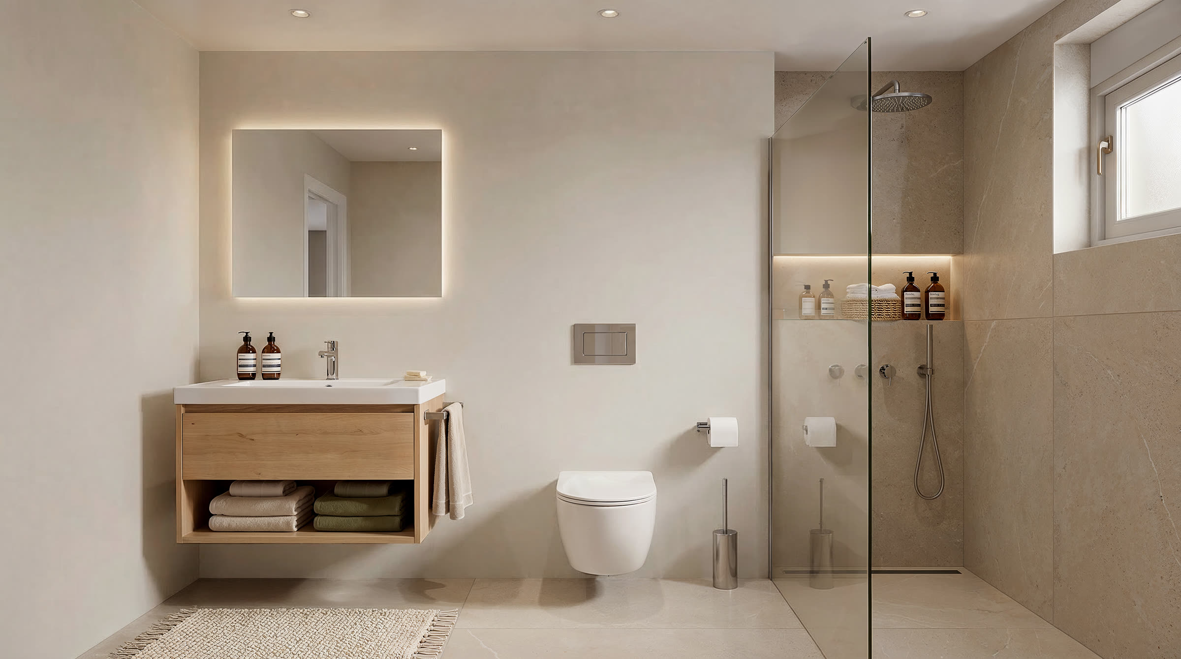 Salle de bain bien-être — Le Clos des Bruyères